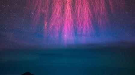 La foto, ganó la categoría Paisajes celestes del concurso Fotógrafo de astronomía del año 2023