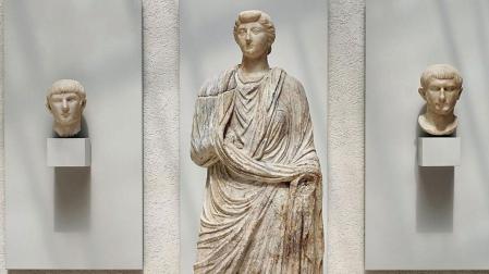 Estatua dedicada a Livia Drusila, emperatriz de Roma