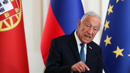 El presidente de Portugal, Marcelo Rebelo de Sousa