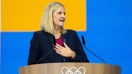 La zimbabuense Kirsty Coventry
