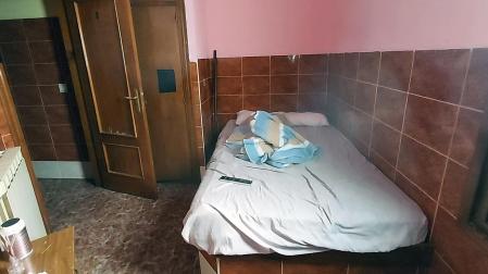 Habitación de un club de carretera en Navarra durante este mes de marzo