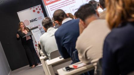 Laura Corcuera, directora gerente de Navarra Health Cluster