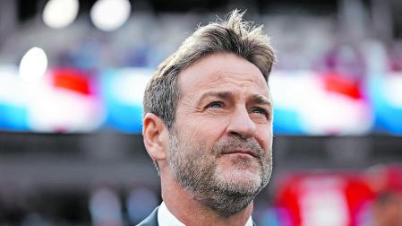 Thomas Cristianse, en un momento del partido del jueves contra Estados Unidos
