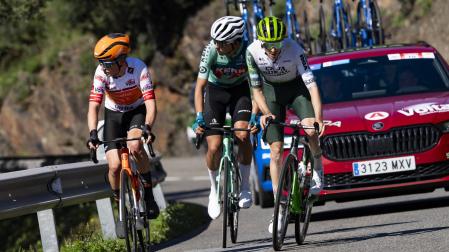 Johnston y Uriarte, en la Volta a Catalunya.