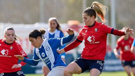 María Barquero, autora del gol rojillo, vio cómo le anulaban otro