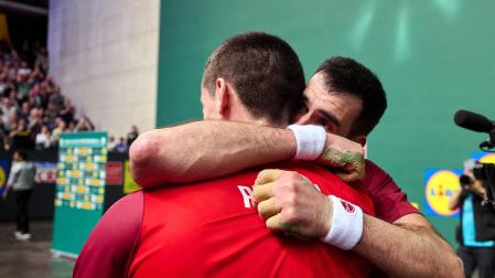 Fotos de la final del Campeonato de Parejas: Ezkurdia-Rezusta 22-20 Artola-Mariezkurrena./