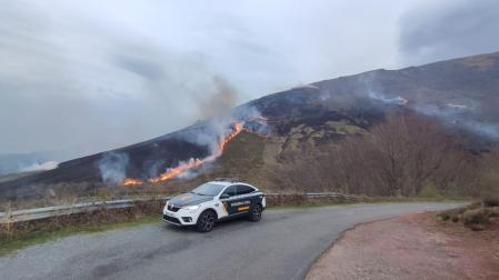 Imagen del incendio