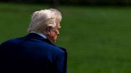Imagen reciente de Donald Trump