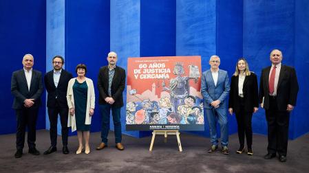 Acto de celebración del 60 aniversario del Tribunal Administrativo de Navarra en el Museo de Navarra /