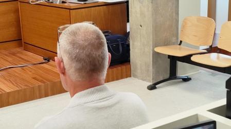El acusado durante el juicio /