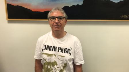 Antonio Liberal Irigoyen, afectado de Parkinson