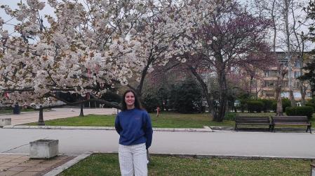 Nerea Mosquera Martínez, estudiante de segundo de Medicina en Varna, Bulgaria.