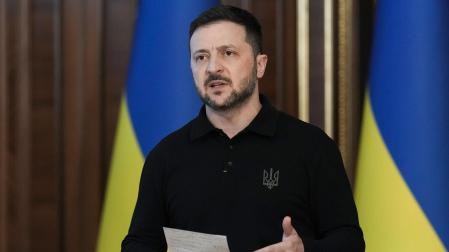 El presidente ucraniano, Volodimr Zelenski