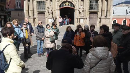 Imagen de una visita guiada por Pamplona