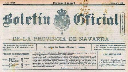 BON del 2 de abril de 1924