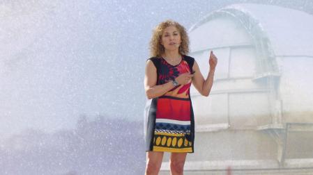 Anousheh Ansari, directora ejecutiva de XPRIZE, participó en el festival Starmus ofreciendo una charla sobre el futuro de la humanidad en el espacio