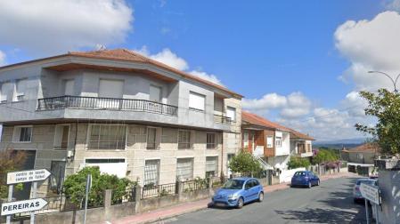 Una calle de la localidad ourensana de Taboadela