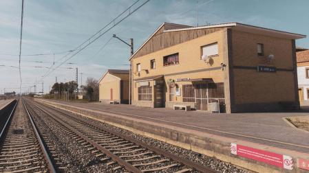 Estación de tren de Luceni