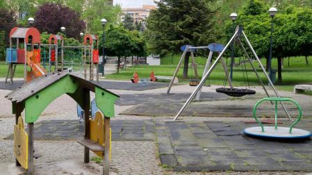 Estado general del parque Tomás Caballero