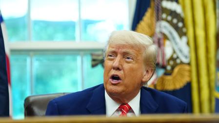 El presidente norteamericano, Donald Trump