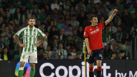 Ante Budimir, en una imagen del último partido en Sevilla