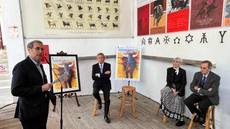 Participantes en la presentación del cartel de la Feria del Toro 2025