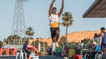 Eugenio Cámara, en una competición anterior