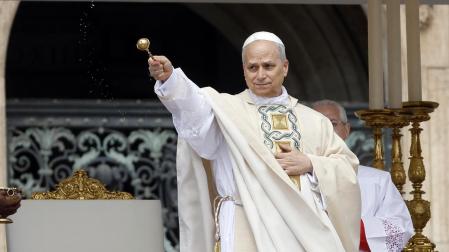Misa de inicio de pontificado de León XIV.
