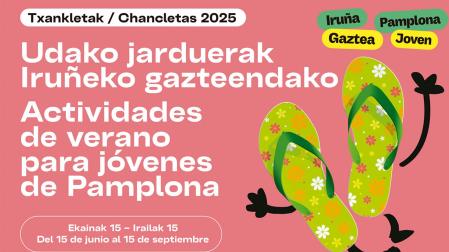 Pamplona oferta 2.148 plazas para actividades y excursiones para jóvenes en verano
