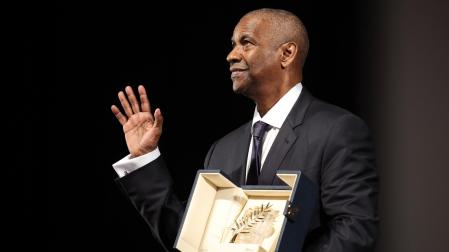 Denzel Washington, con la Palma de Honor en Cannes