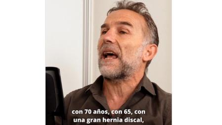 El fisioterapeuta Joaquín Peñalver
