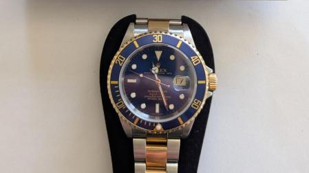 Reloj robado en Hondarribia y recuperado por la Ertzaintza en Helsinki