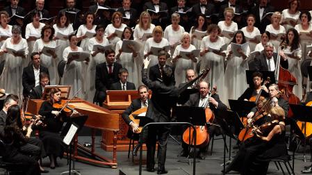 La Orquesta Sinfónica de Navarra y el Orfeón Pamplonés