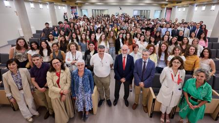 Acto de bienvenida a los nuevos residentes en Navarra