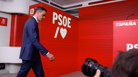 El presidente del Gobierno y líder del PSOE, Pedro Sánchez