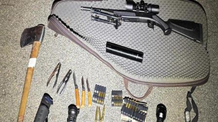 Material incautado, trasladado a la Comisaría de Elizondo