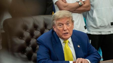 Trump, en la Casa Blanca