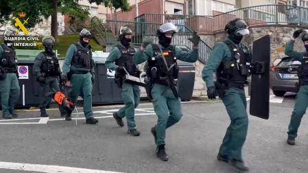 Operación Bemeldi de la Guardia Civil en la que se ha detenido a cuatro personas que robaban en supermercados de seis provincias, entre ellas Navarra