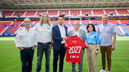 Presentación de Alessio Lisci como nuevo entrenador de Osasuna.