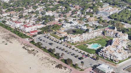 Vista aérea de las urbanizaciones de Chiclana de la Frontera