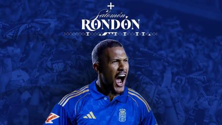 Salomón Rondón, nuevo fichaje del real Oviedo /