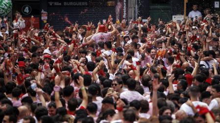Chupinazo San Fermín 2025.