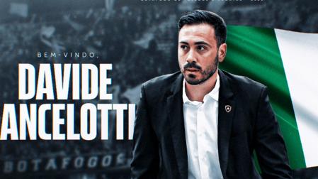 El Botafogo ha anunciado este martes la contratación de Davide Ancelotti