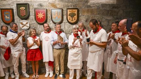 *A: Irati Aizpurua San Román
*F: 10-07-25
*T: Entrega del Galliko de Oro a la Casa Misericordia.
*L: Napardi, Pamplona.