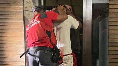 Una detención anterior llevada a cabo por Policía Foral estos Sanfermines