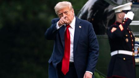 El presidente de Estados Unidos, Donald Trump