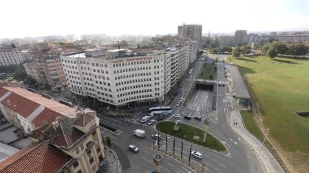 Imagen de la plaza de la Paz