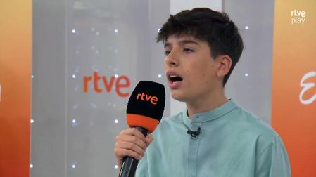 Gonzalo Pinillos, este miércoles en RTVE