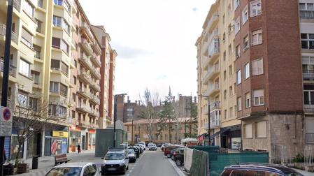 Calle Olite, en Pamplona