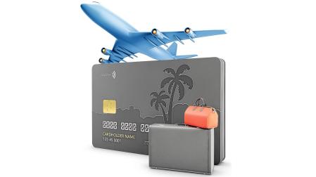 Tarjeta para vacaciones
